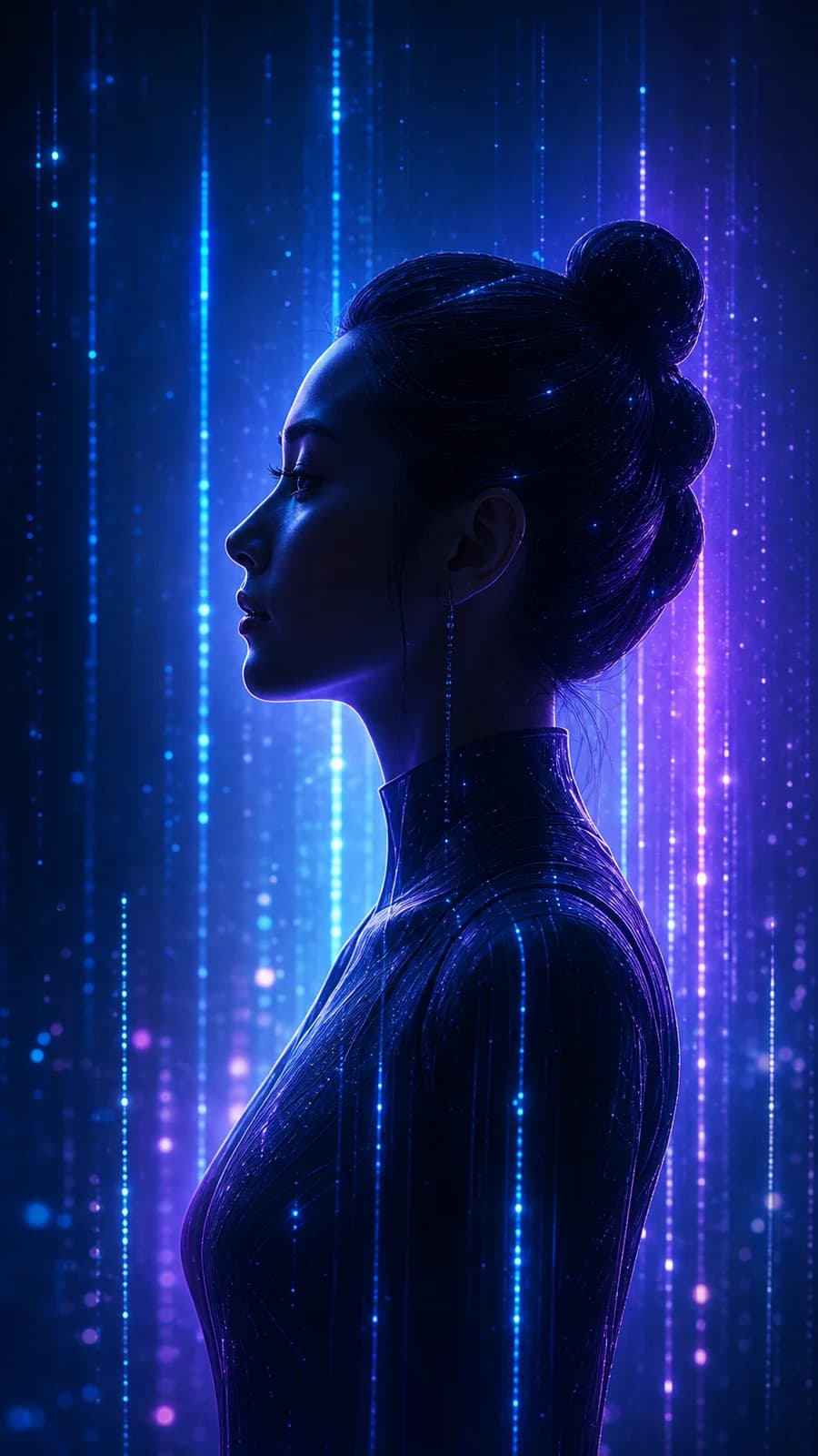 ภาพพอร์ตเทรตสไตล์อนาคตจาก AI Studio